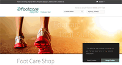 Desktop Screenshot of footcaresupplies.com